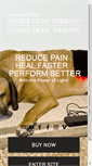 Mobile Screenshot of equinelighttherapy.com